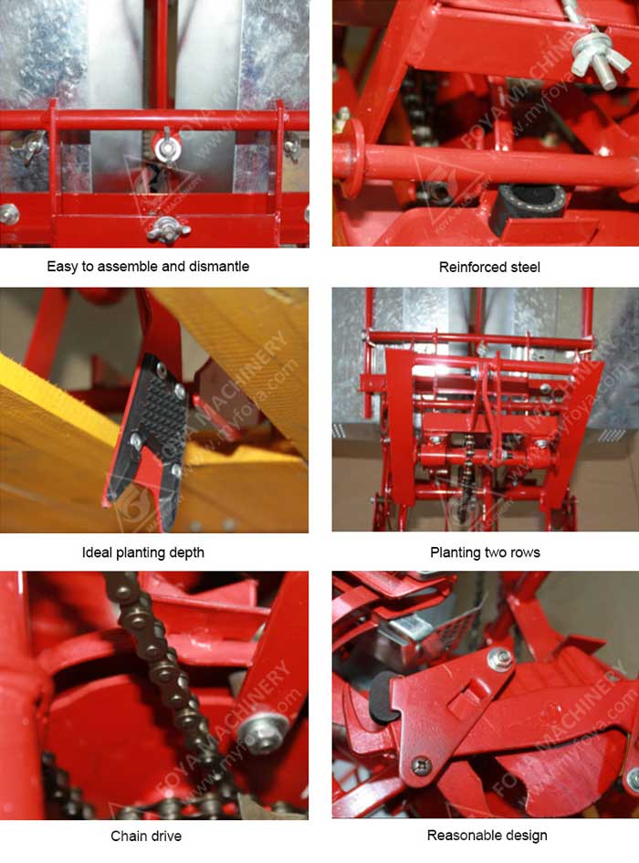 FOYA Grain Thresher in the field