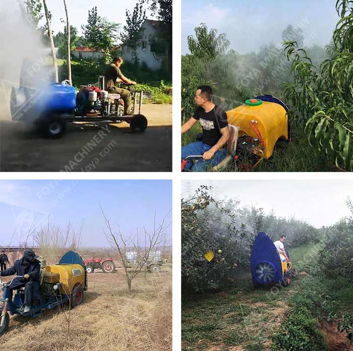 FOYA Hose Reel Irrigator in operation