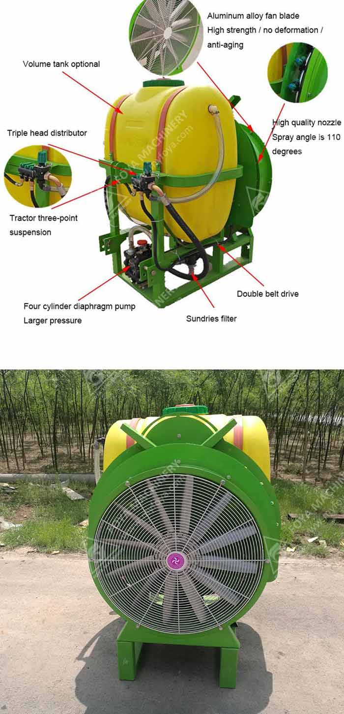 FOYA Lavender Harvester in the field