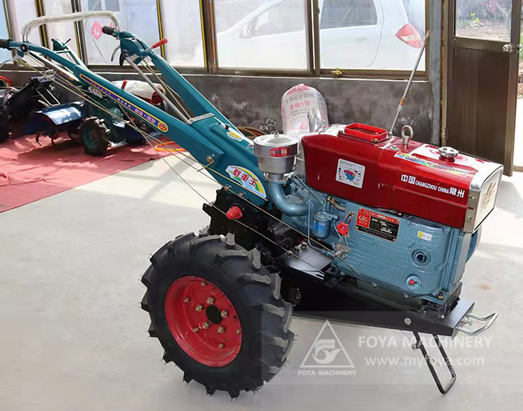 Corn Planting Machine in Field